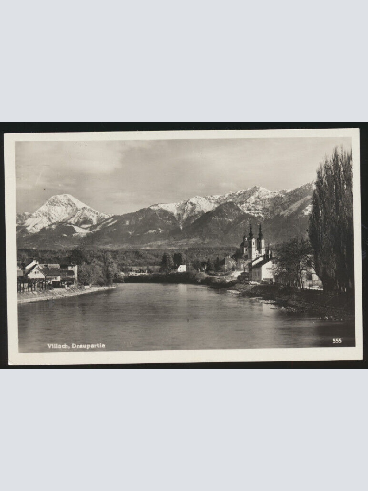 AK aus Villach Draupartie Kärnten (4297)