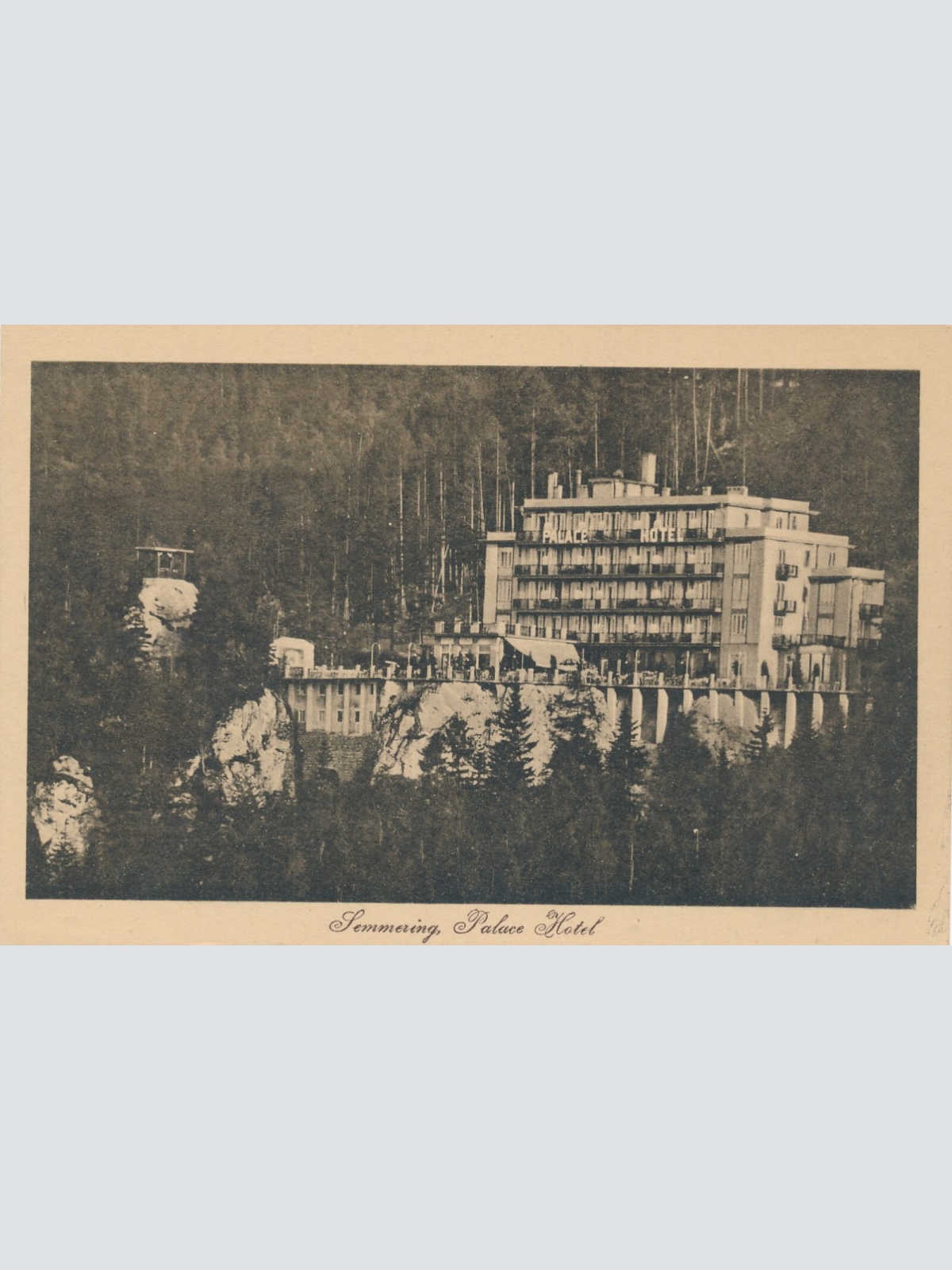 AK, Palace Hotel, Semmering, Niederösterreich (S391)