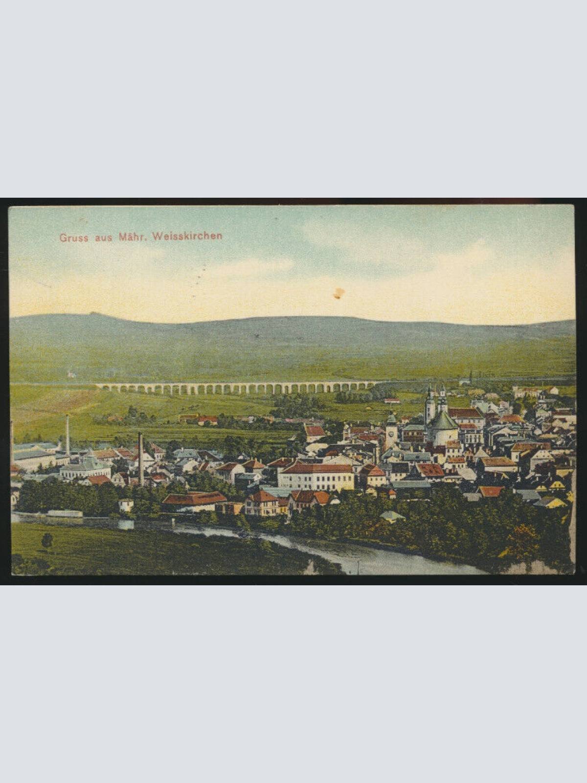 AK aus Mähr. Weisskirchen - Hranice Tschechoslowakei (3751)