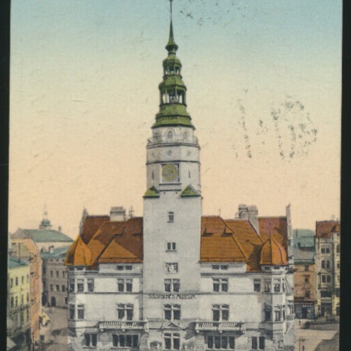 AK aus Troppau - Opava mit Schmetterhaus Tschechoslowakei (3781)