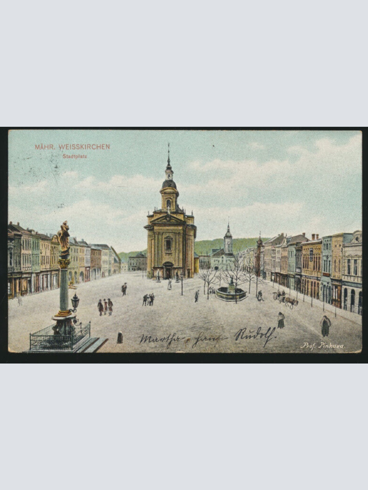 AK aus Mähr. Weisskirchen - Hranice Tschechoslowakei (3750)