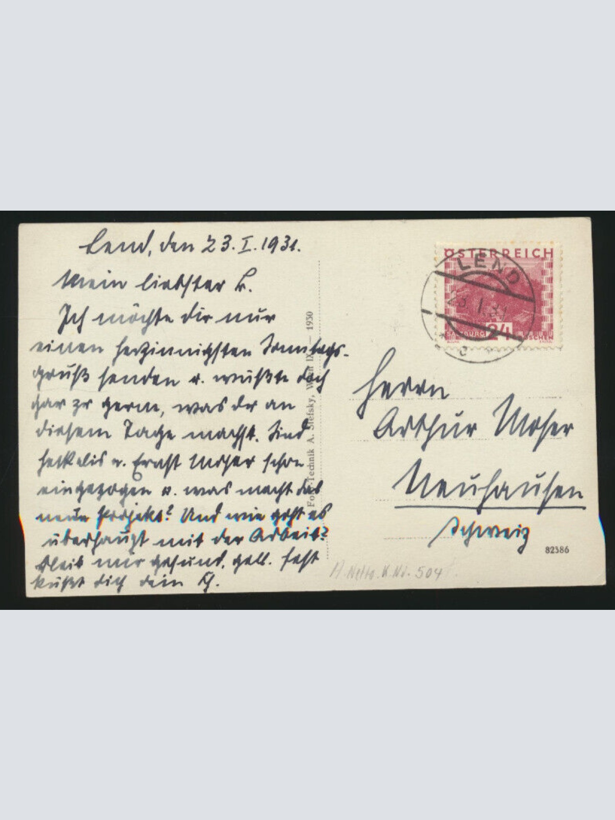 AK aus Lend Salzburg (3736)