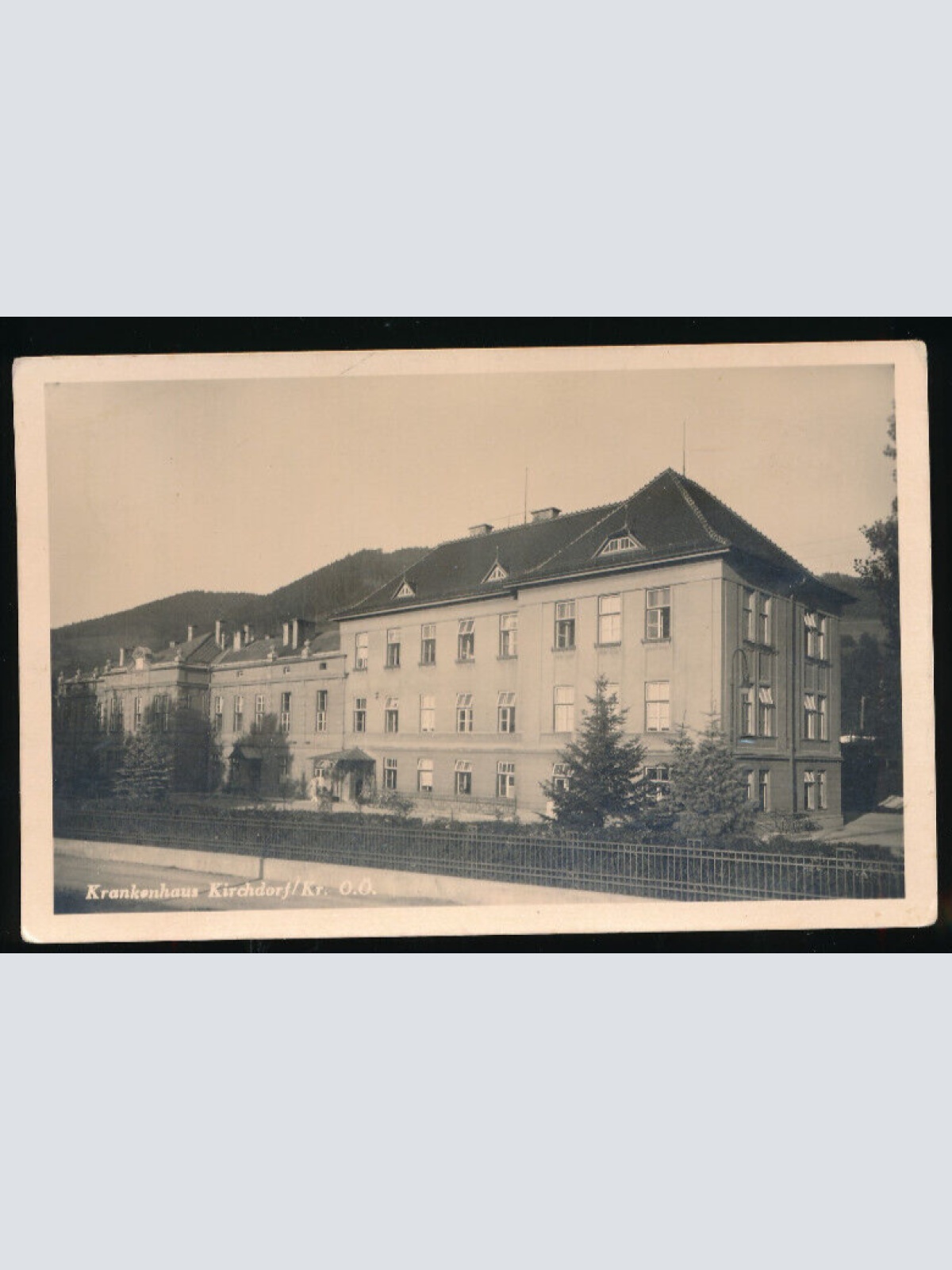 AK aus Kirchdorf mit Krankenhaus Oberösterreich (4334)