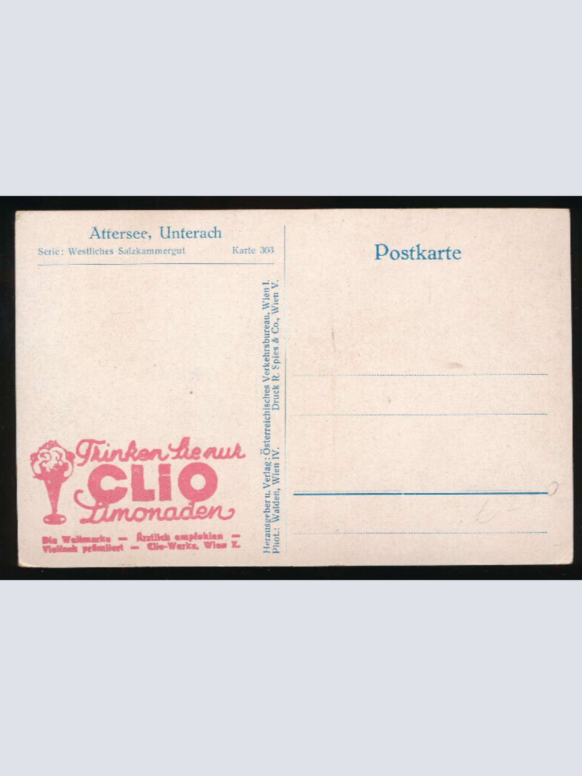 AK aus Unterach am Attersee Oberösterreich (3691)