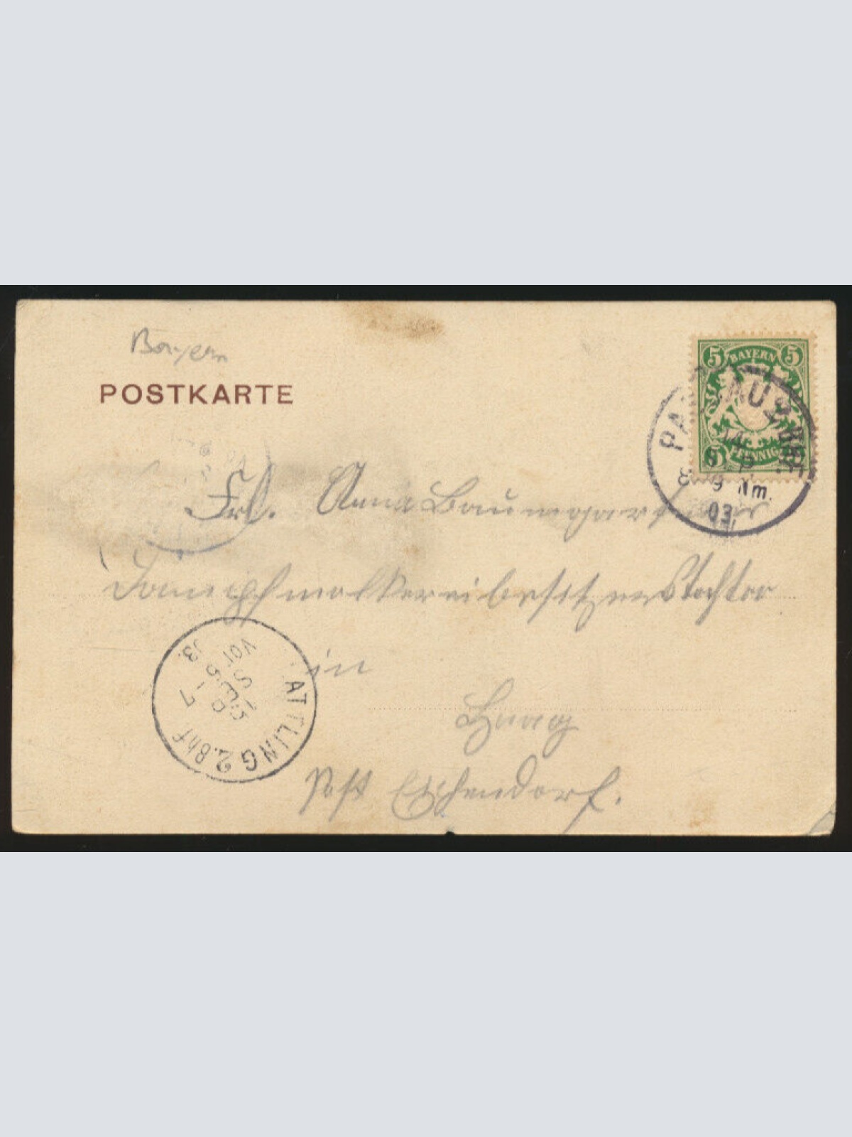 AK aus Passau Bayern (4259)