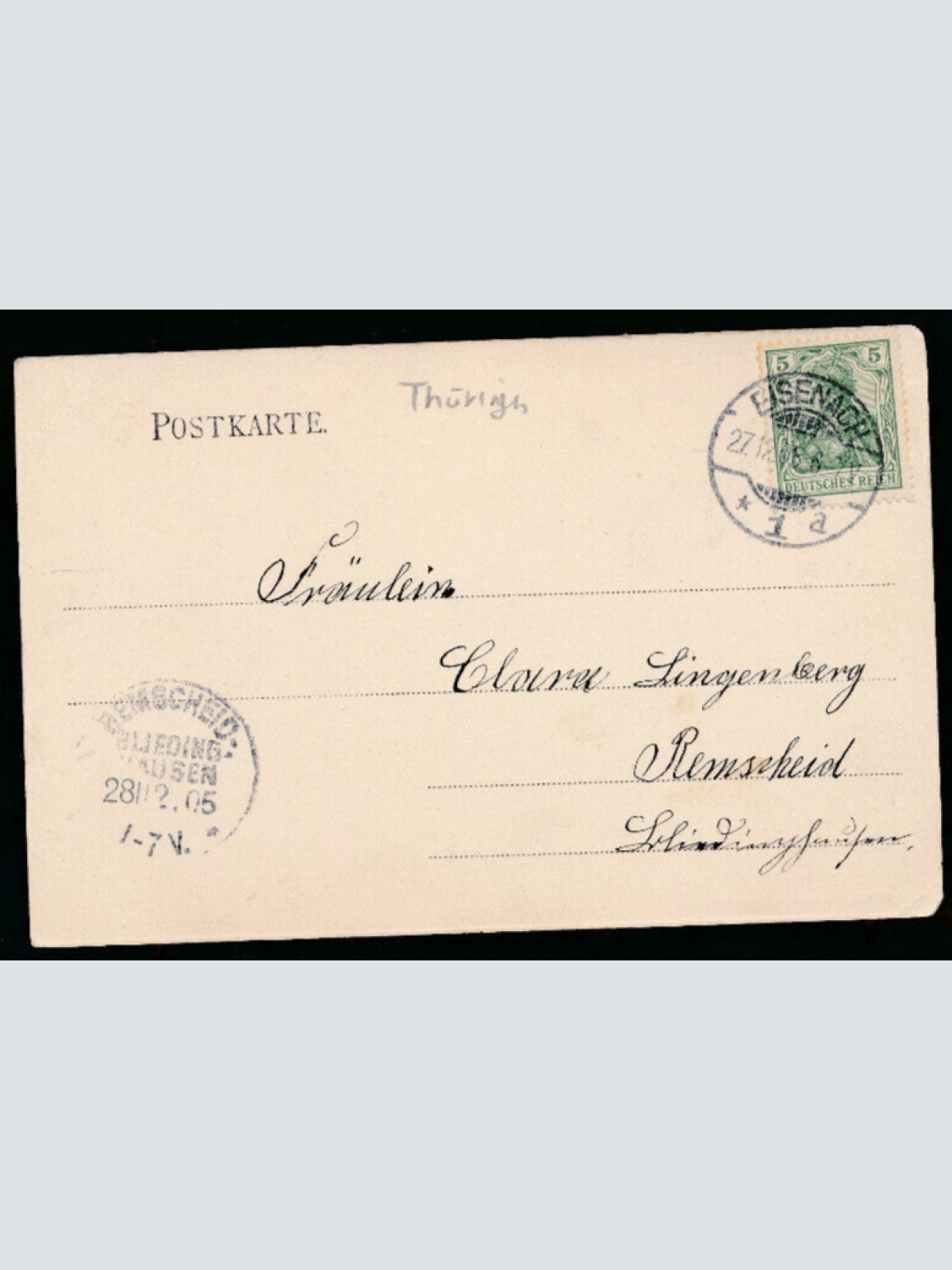 AK aus Eisenach Thüringen Johannisthal (4251)