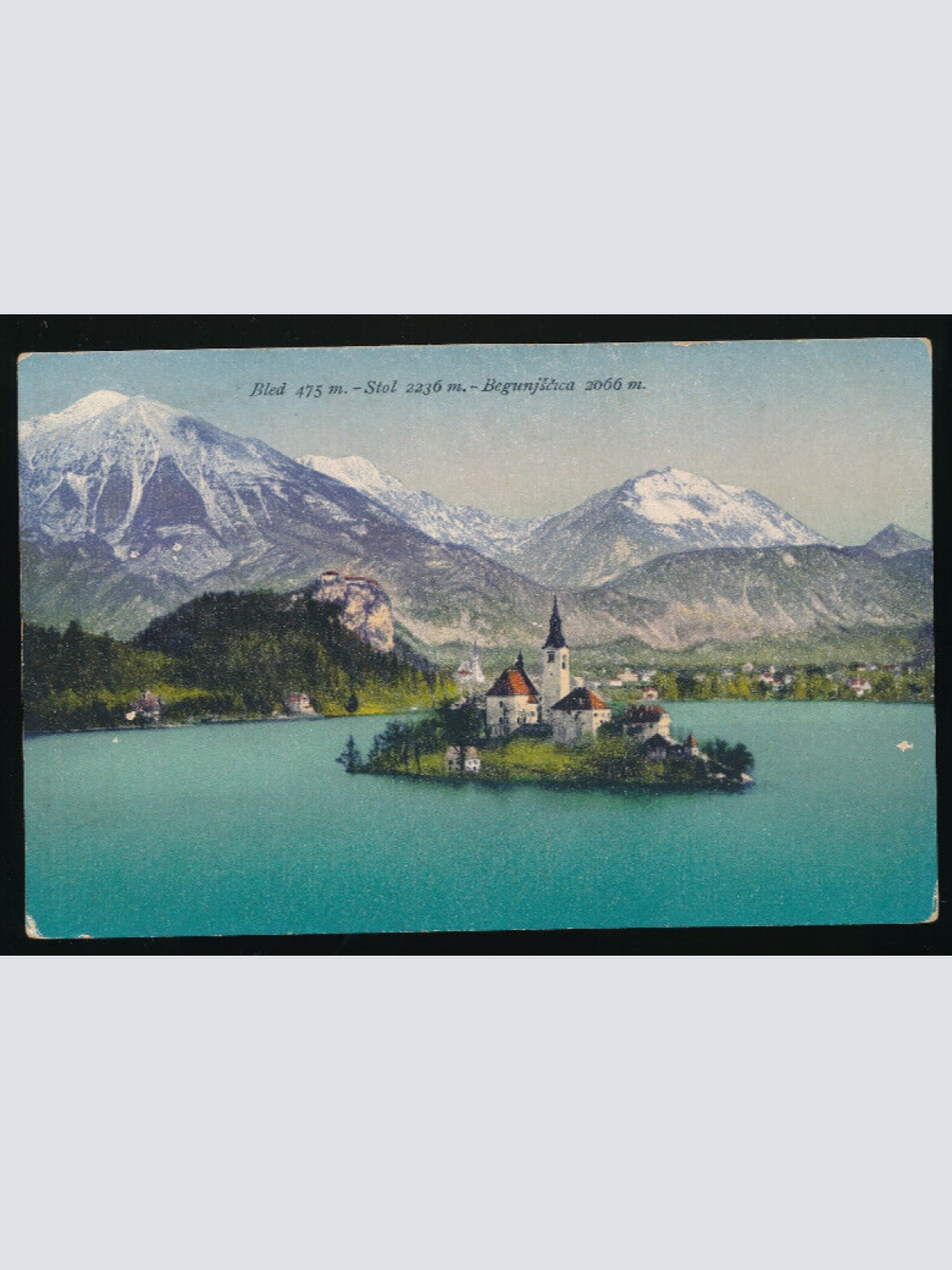 AK aus Bled Slowenien (4038)