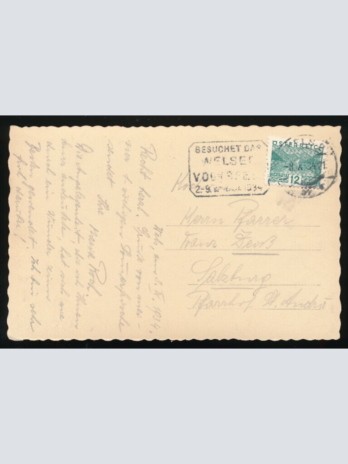 AK aus Wels Oberösterreich (4124)