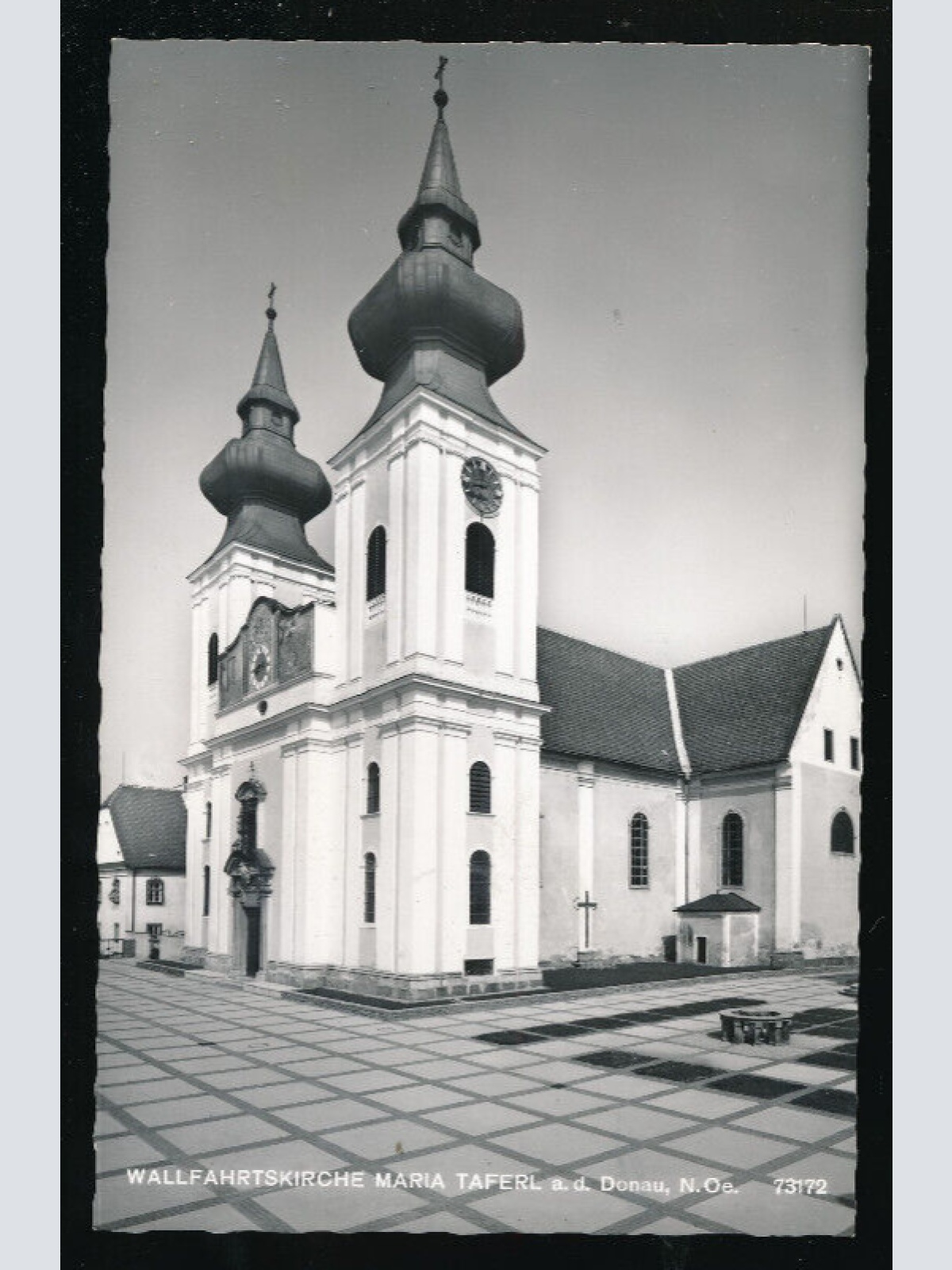 AK aus Maria Taferl mit Wallfahrtskirche Niederösterreich (4371)