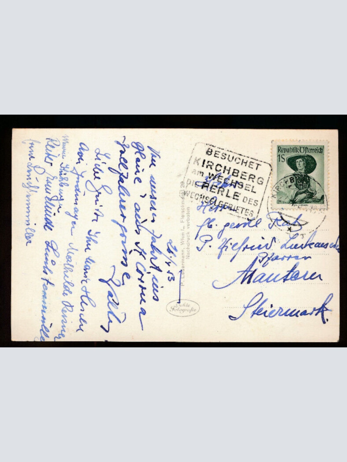 AK aus St.Corona am Wechsel Niederösterreich (4363)