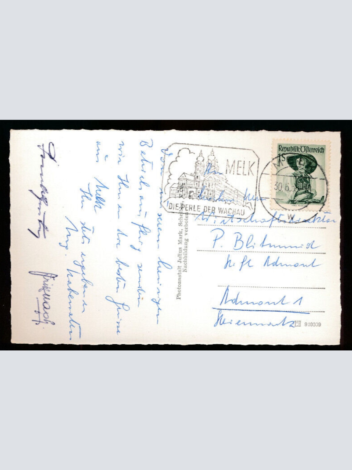 AK aus Melk an der Donau Niederösterreich (4349)