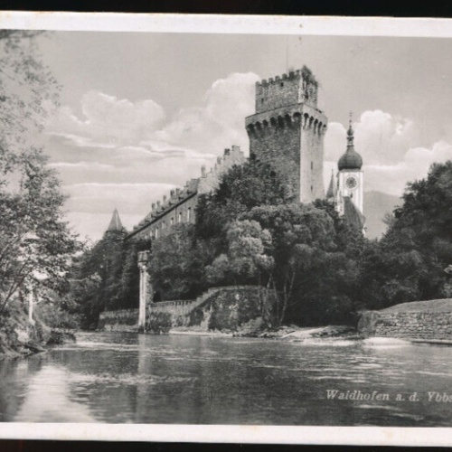 AK aus Waidhofen an der Ybbs mit Schloß Niederösterreich (4380)