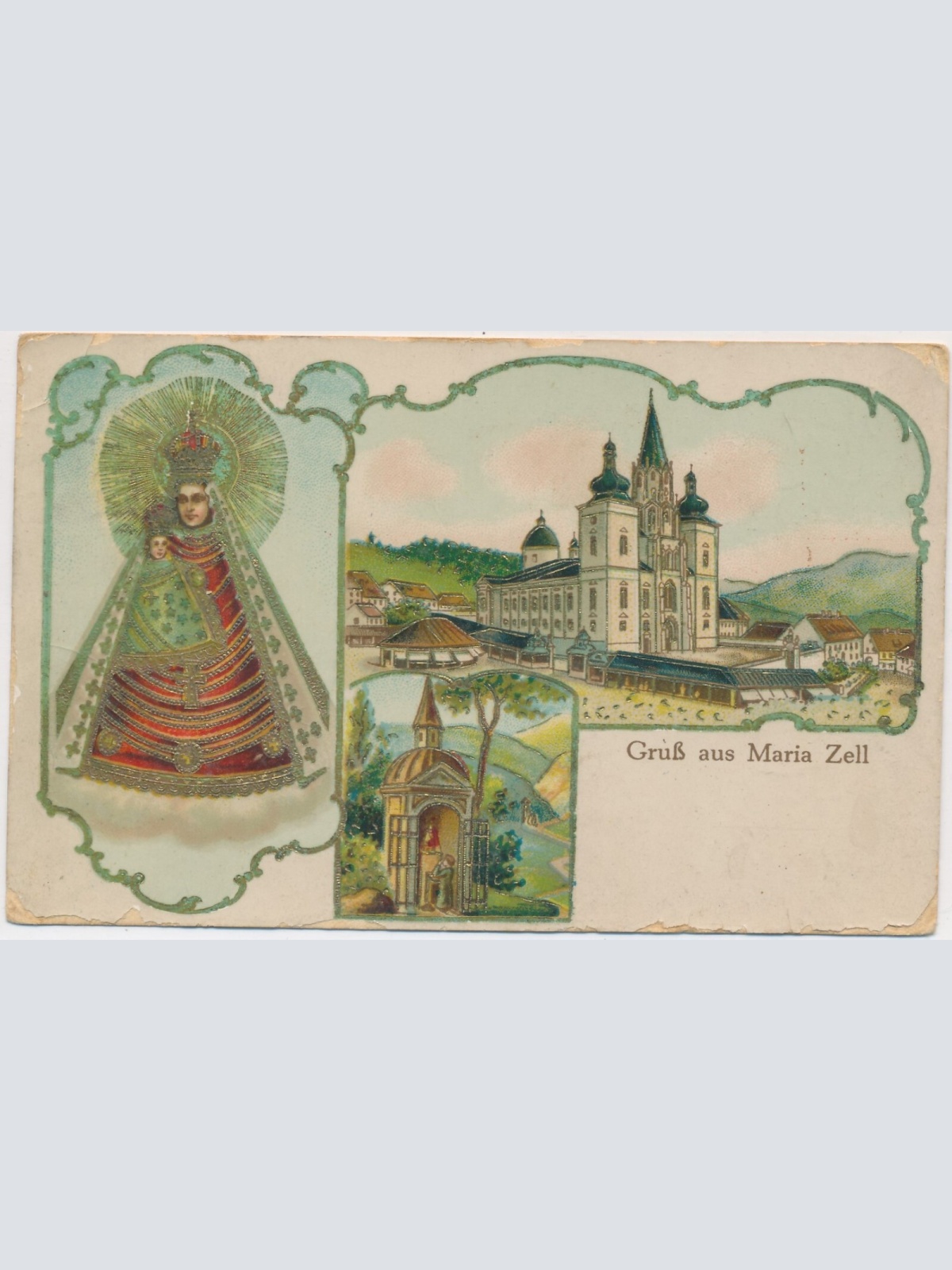 AK, Gruß aus Maria Zell, Steiermark (S385)