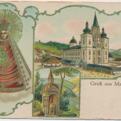 AK, Gruß aus Maria Zell, Steiermark (S385)