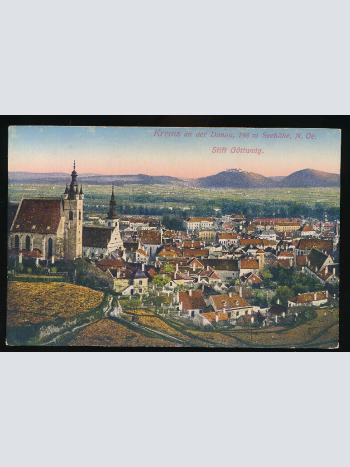 AK aus Krems an der Donau Stift Göttweig Niederösterreich (3989)