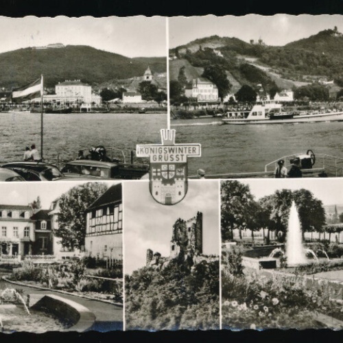 AK aus Königswinter Mehrbildkarte N.R.W (4658)