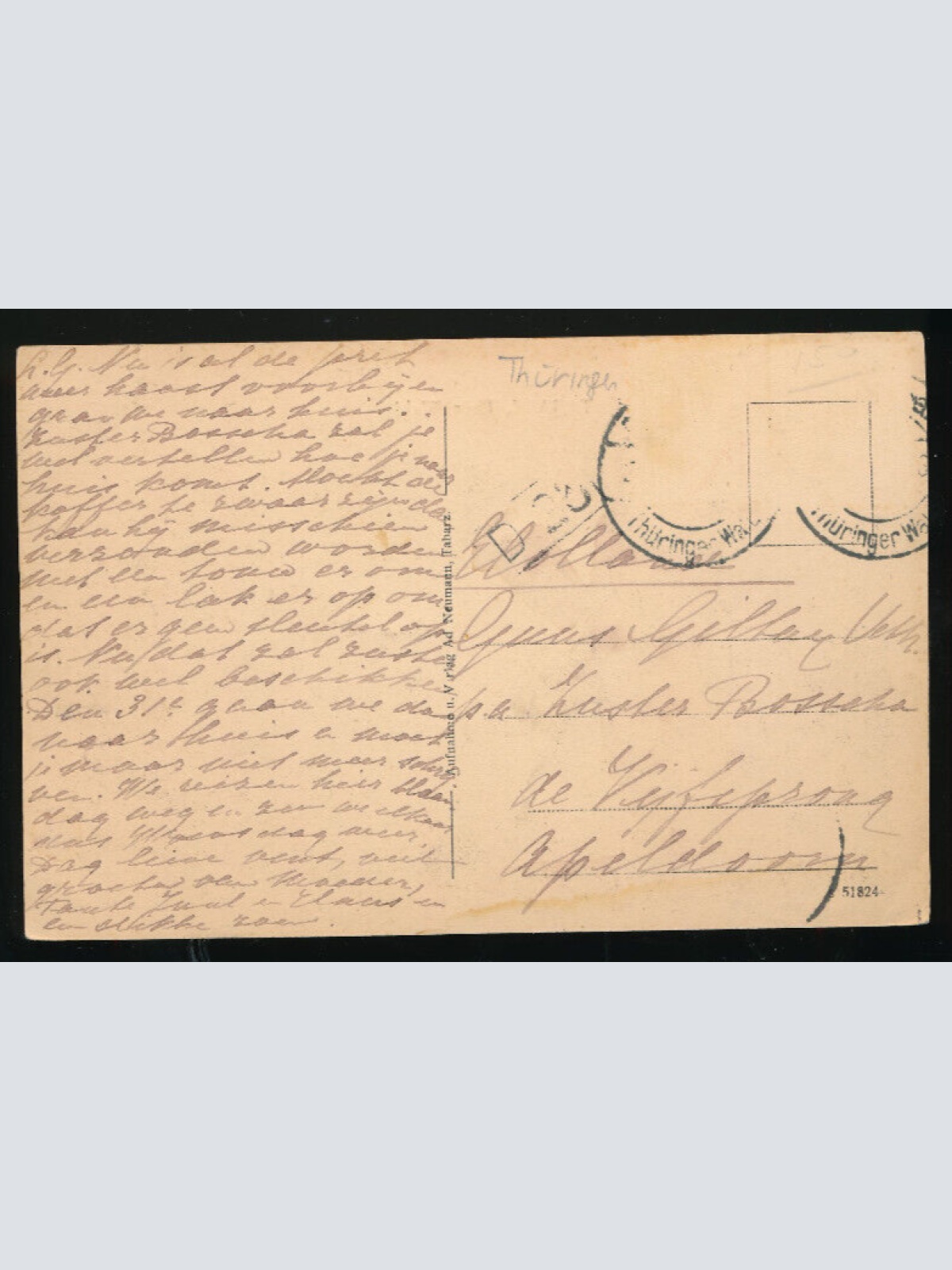 AK aus Tabarz Thür . Wald Thüringen (4677)