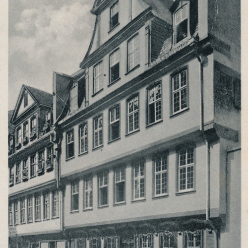 AK, Frankfurt am Main, Goethehaus, Hessen, Deutschland (S420)