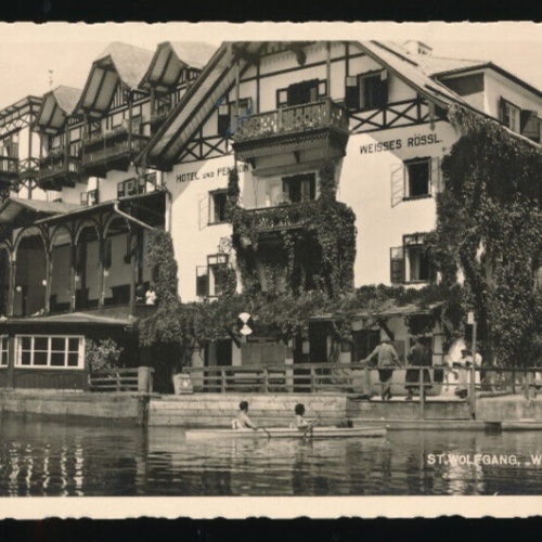 AK aus St.Wolfgang mit Weißes Rößl Oberösterreich (4136)