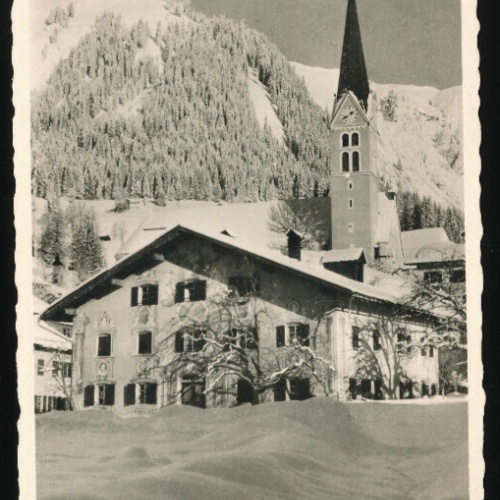 AK aus Holzgau Wintersportplatz Tirol (4578)