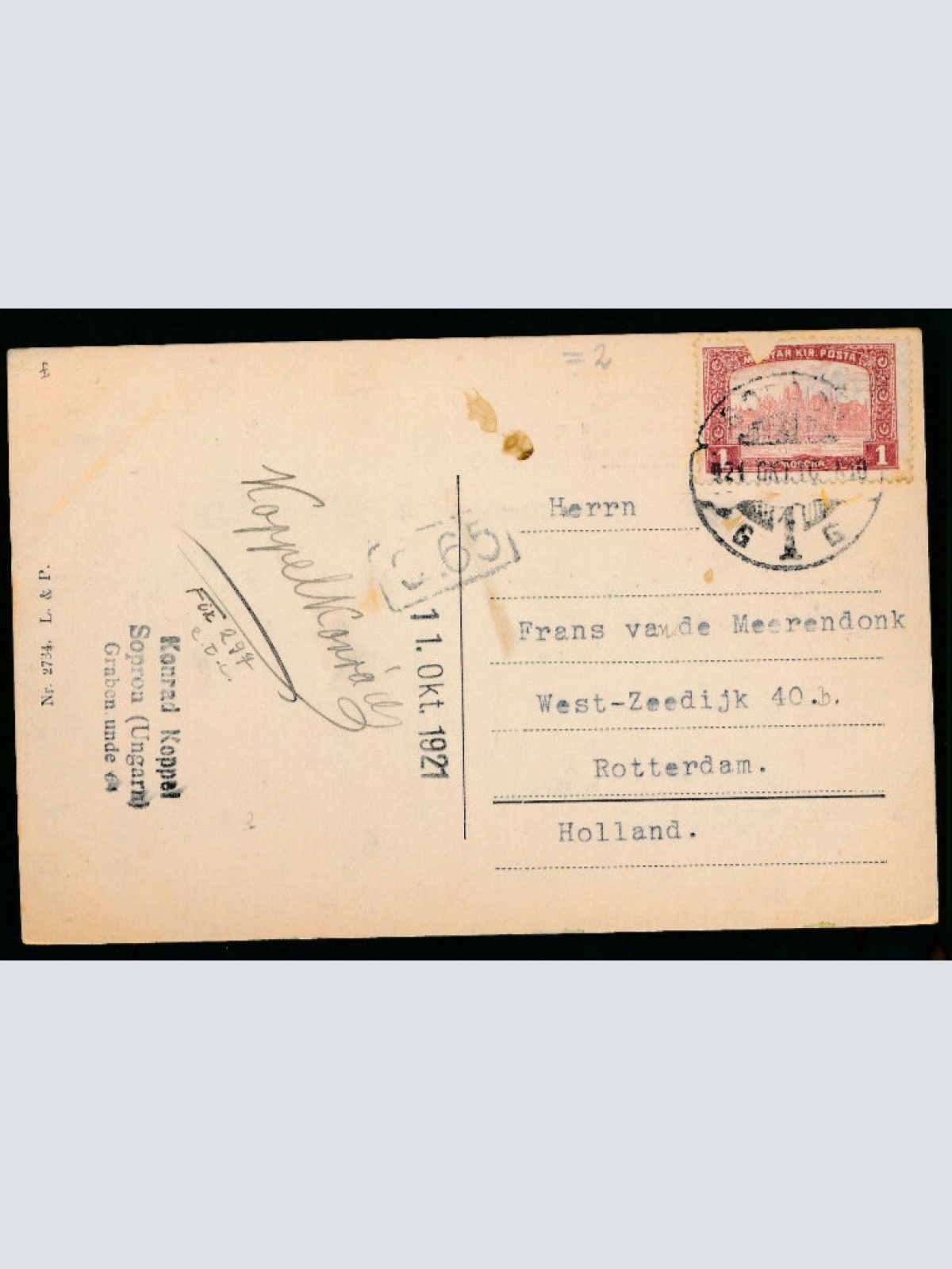 AK Ungarischen Volkstrachten - Nepviselet Kanaszok - Schweinehirte Ungarn (4408)