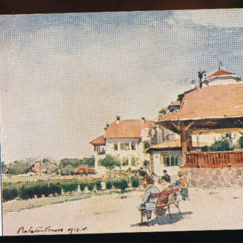 Künstler AK aus Szekesfövarosi Ungarn (4413)