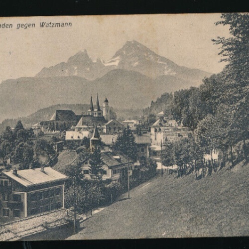 AK aus Berchtesgarden Bayern (4414)