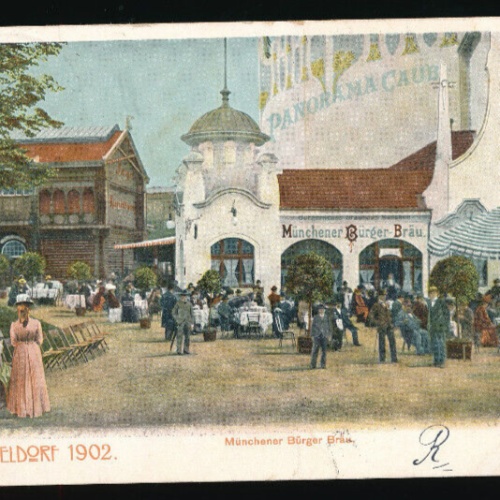 AK aus Düsseldorf Münchner Bürger Bräu Nordrhein-Westfalen (4641)