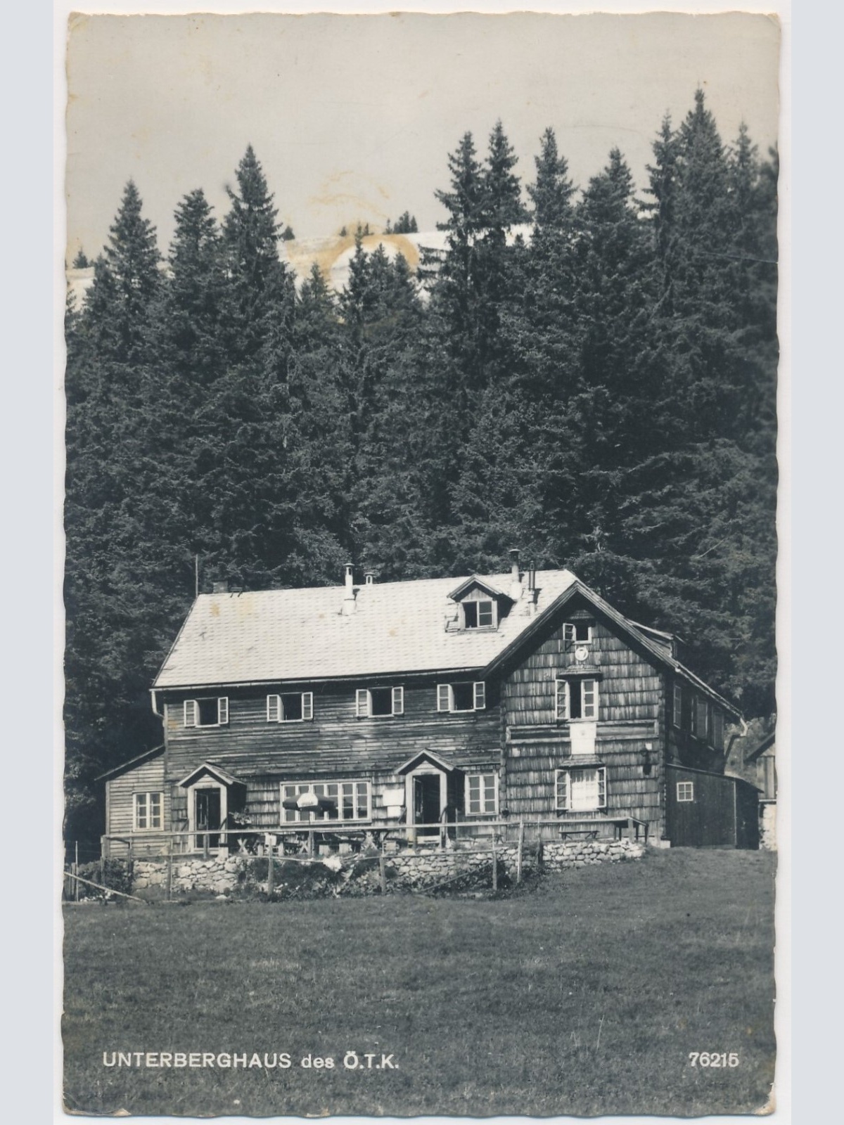 AK, Unterberghaus des Ö.T.K, Pernitz, Niederösterreich (S462)