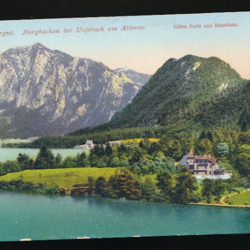 AK aus Unterach am Attersee Oberösterreich (4740)