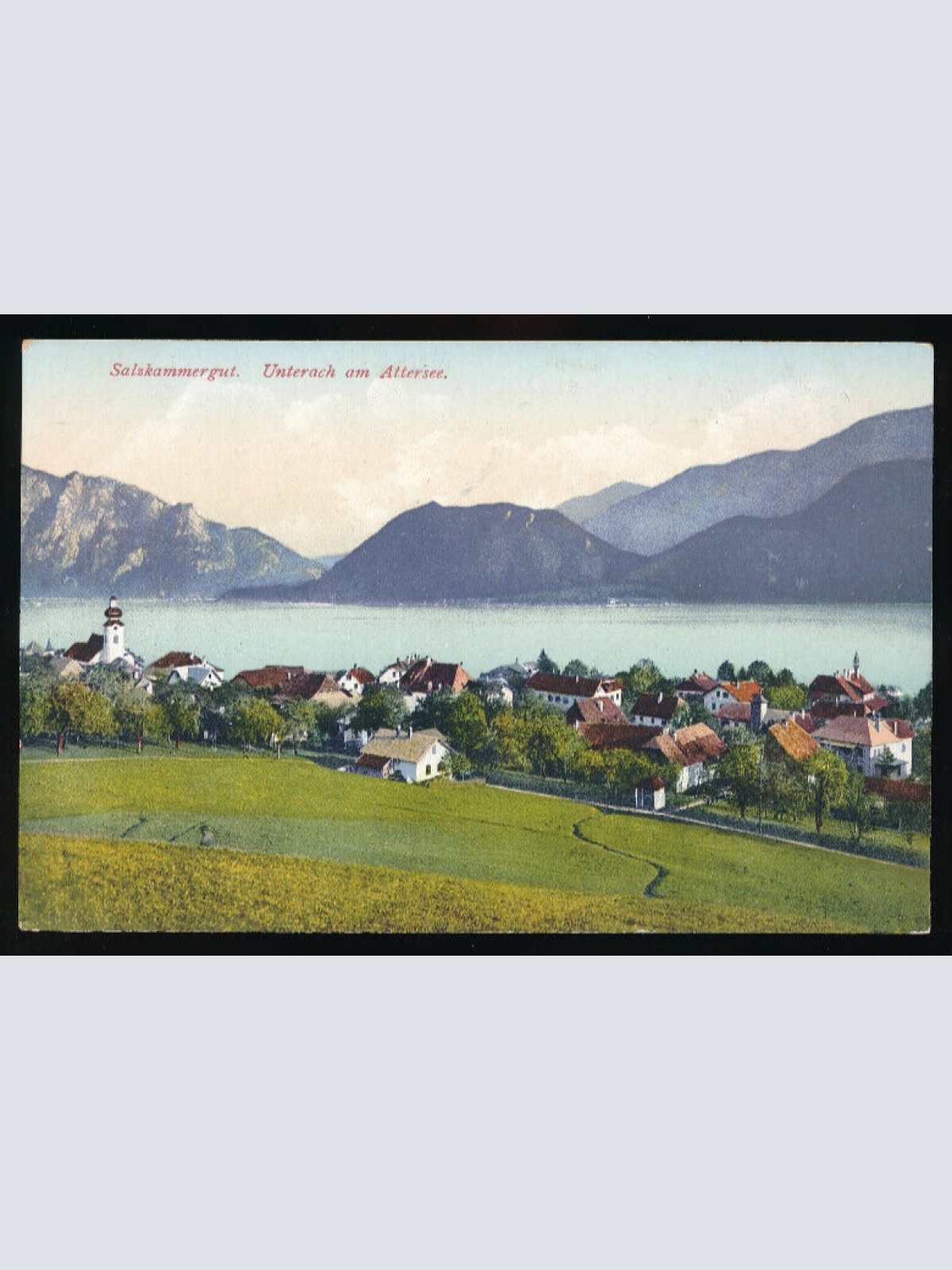 AK aus Unterach am Attersee Oberösterreich (4741)
