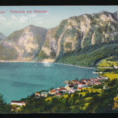 AK aus Unterach am Attersee Oberösterreich (4744)
