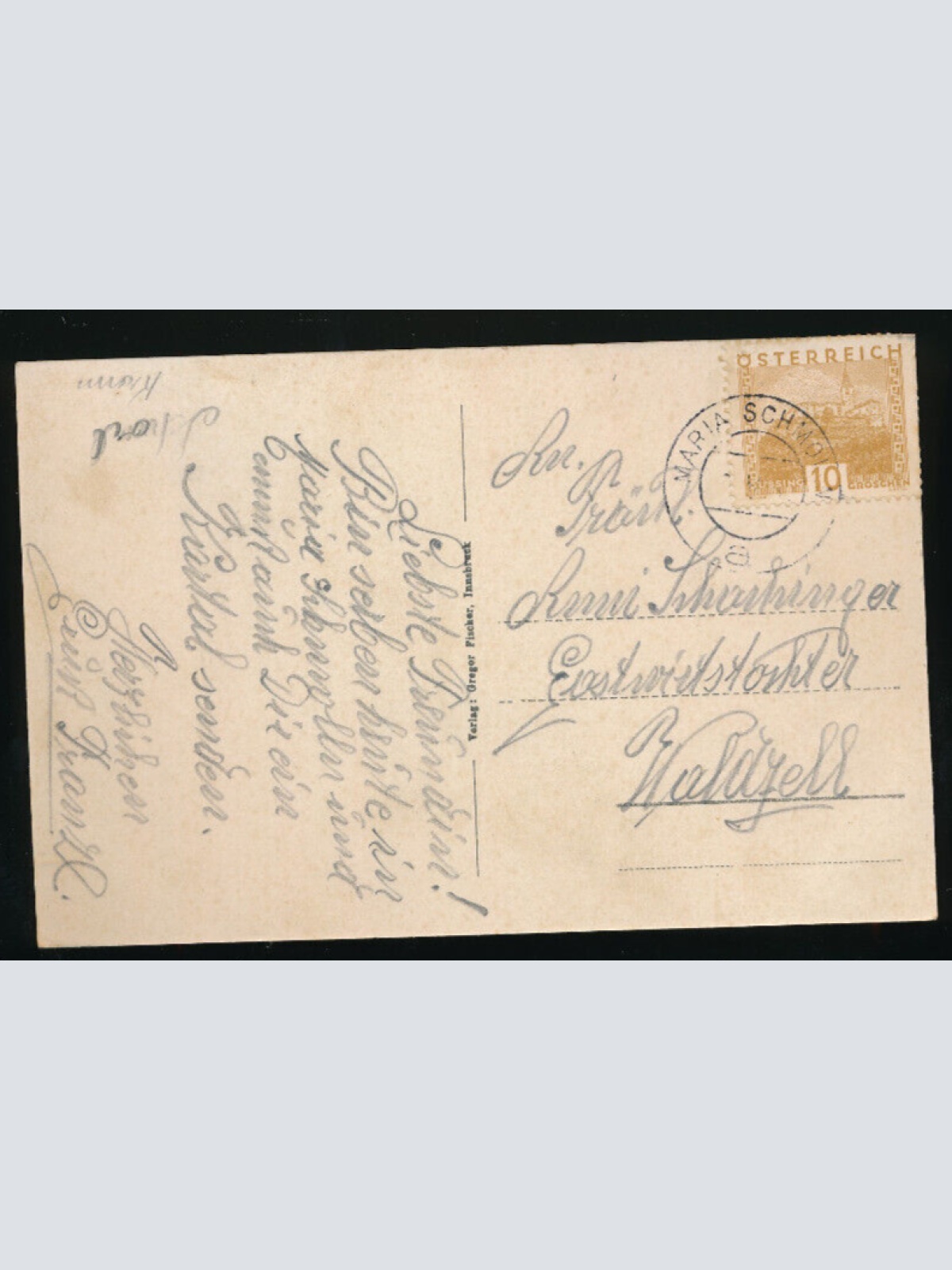 AK aus Maria Schmolln Steyr Oberösterreich (4749)