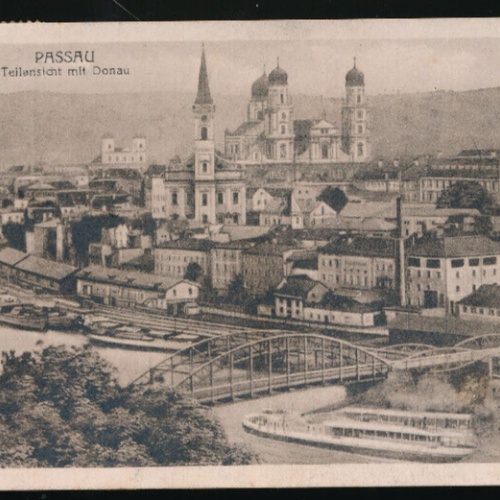 AK aus Passau Bayern (4440)