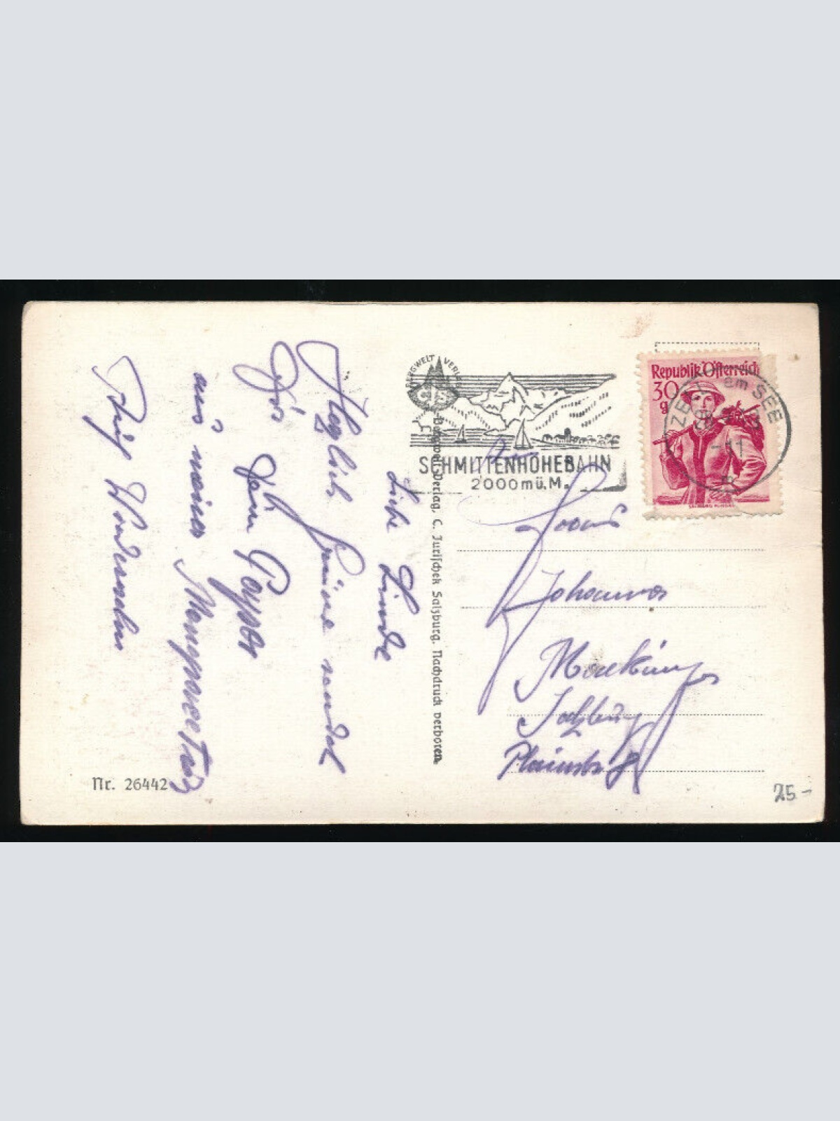 AK aus Zell am See Salzburg (4398)