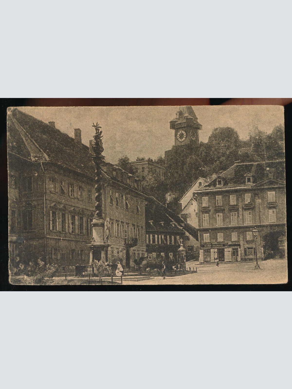 AK aus Graz Karmeliterplatz Steiermark (4494)