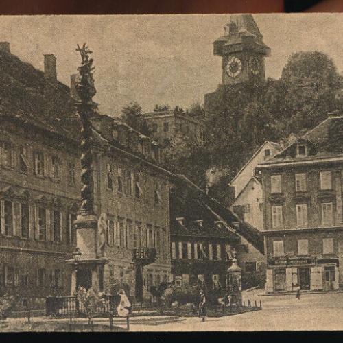 AK aus Graz Karmeliterplatz Steiermark (4494)