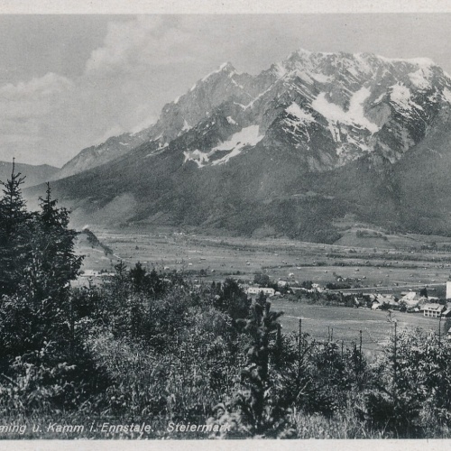 AK, Irdning mit Grimming u. Kamm i. Ennstale, Steiermark (S592)