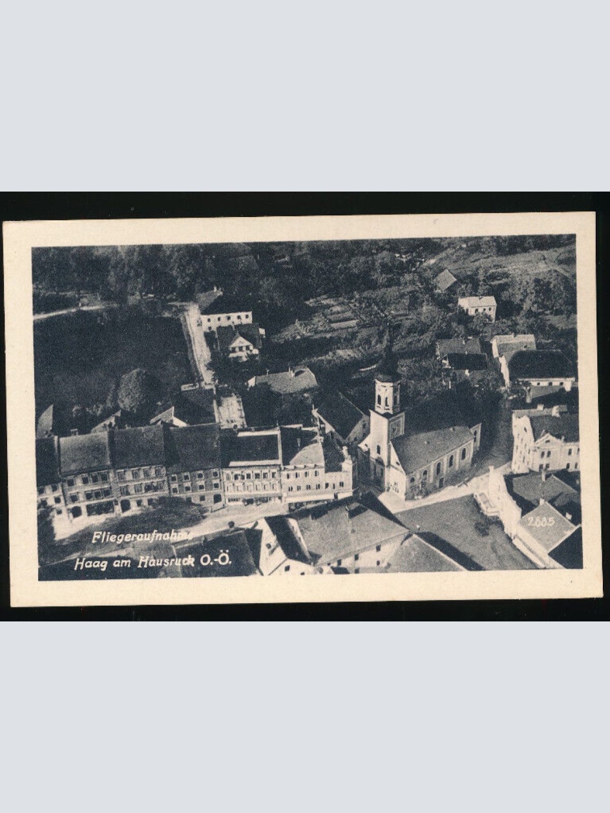 AK aus Haag am Hausruck Fliegeraufnahme Oberösterreich (4463)