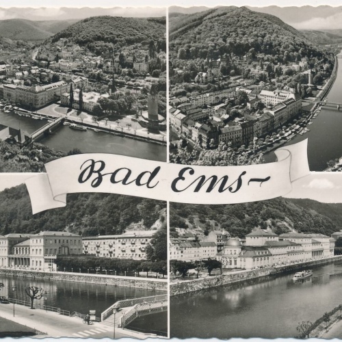 AK, das schöne Bad Ems, Rheinland-Pfalz(S530)