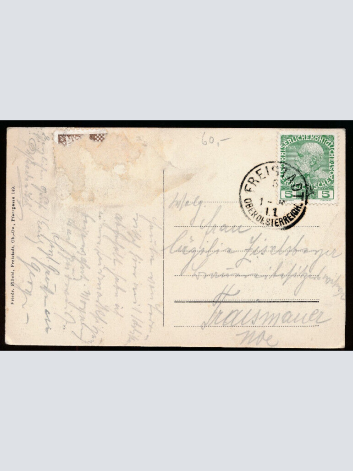 AK aus Freistadt Oberösterreich (4829)