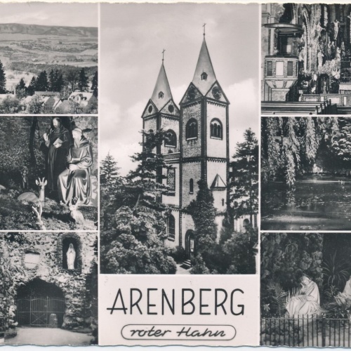 AK, Arenberg, Roter Hahn, Koblenz, Rheinland-Pfalz  (S552)