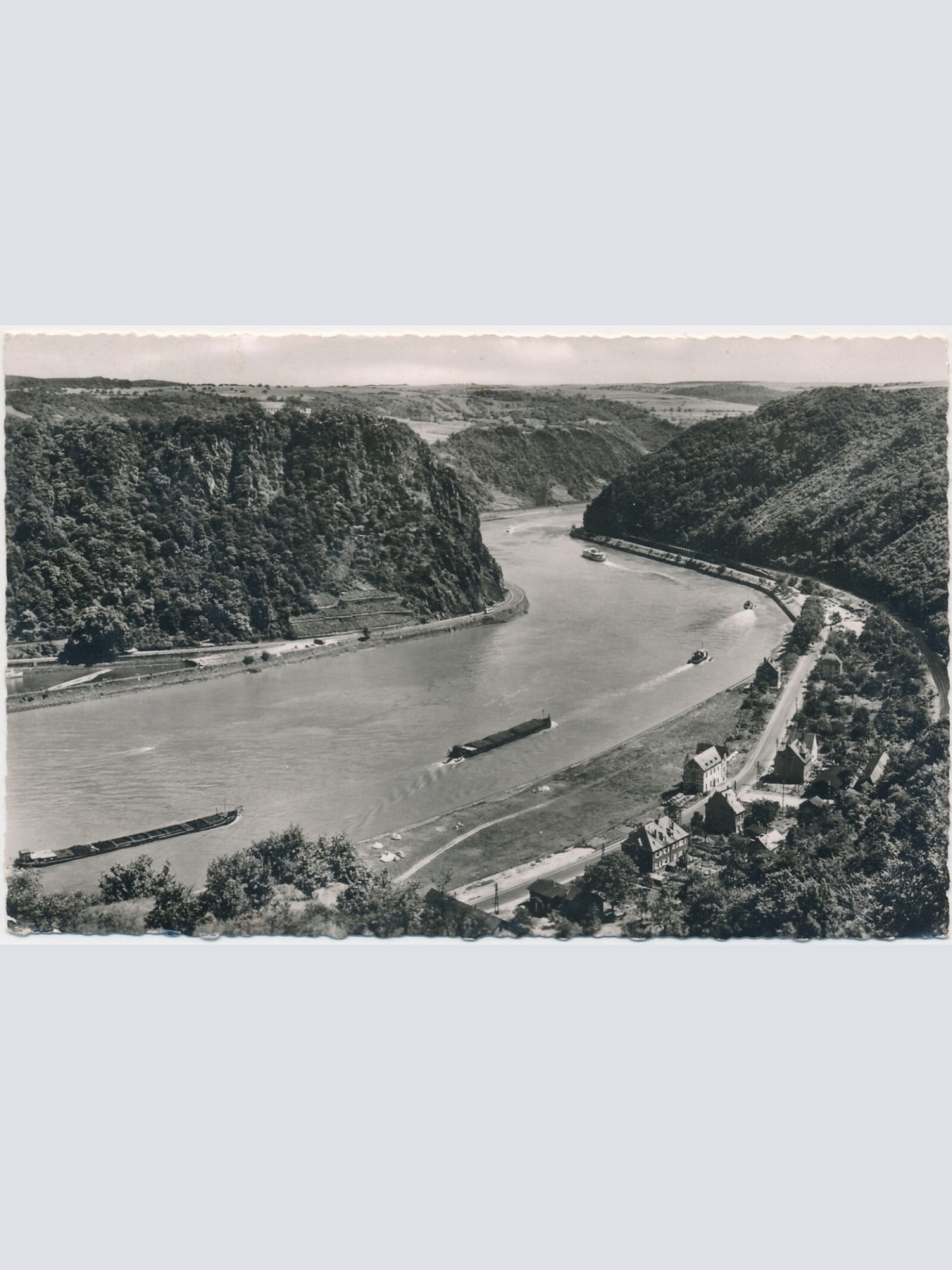 AK, St. Goar am Rhein, Felsental der Loreley, Rheinland-Pfalz  (S553)