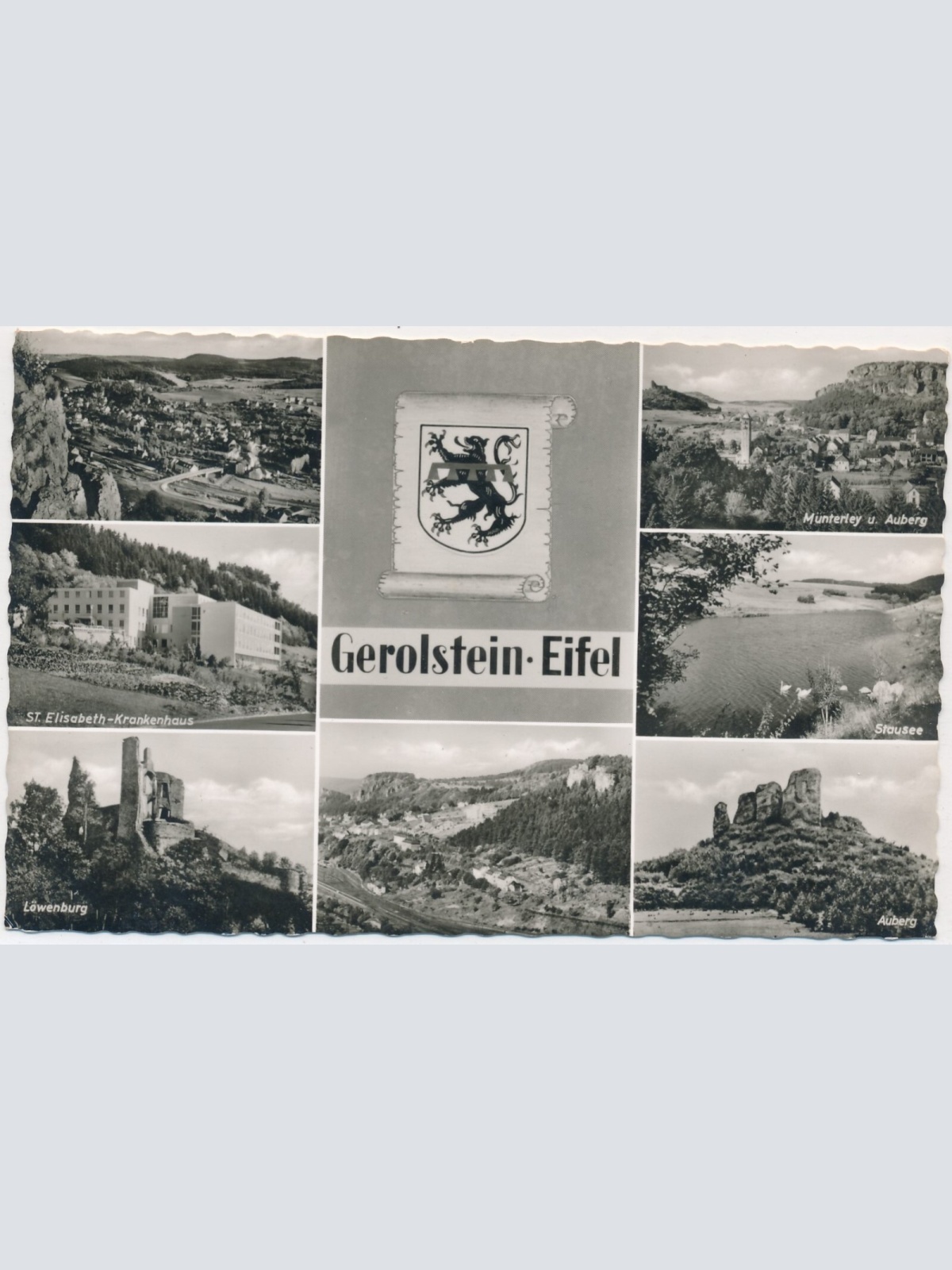 AK, Gerolstein, Eifel, St. Elisabeth-Krankenhaus, Rheinland-Pfalz  (S554)