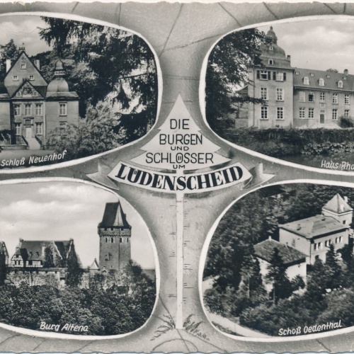 AK, Die Burgen und Schlösser um Lüdenscheid, Nordrhein-Westfalen (S543)