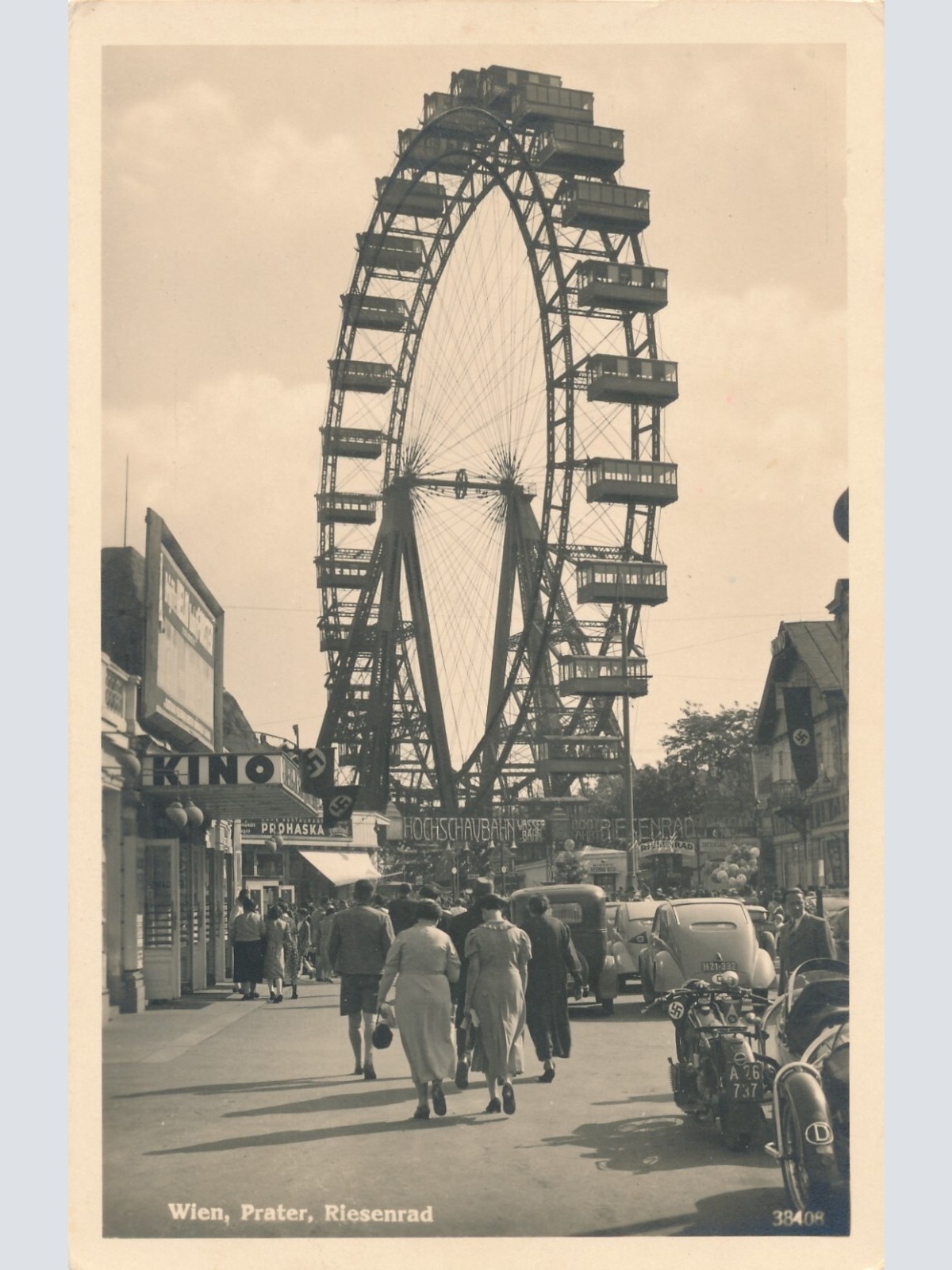 AK, Wien, Prater, Riesenrad (S642)