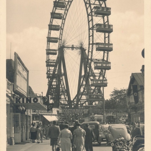AK, Wien, Prater, Riesenrad (S642)