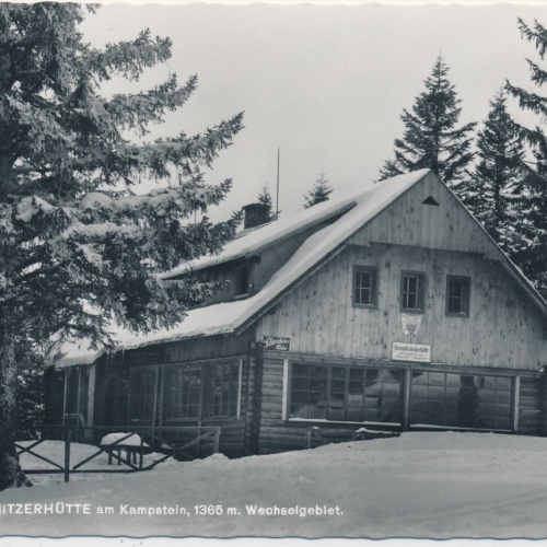 AK, Aspangberg Sankt Peter, Herrgottschnitzerhütte, Niederösterreich (S648)