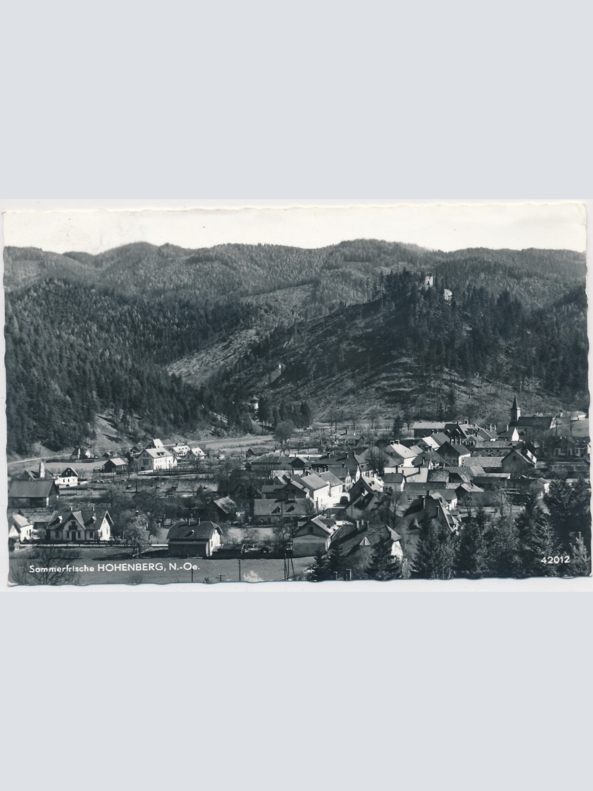 AK, Sommerfrische Hohenberg, Niederösterreich (S649)