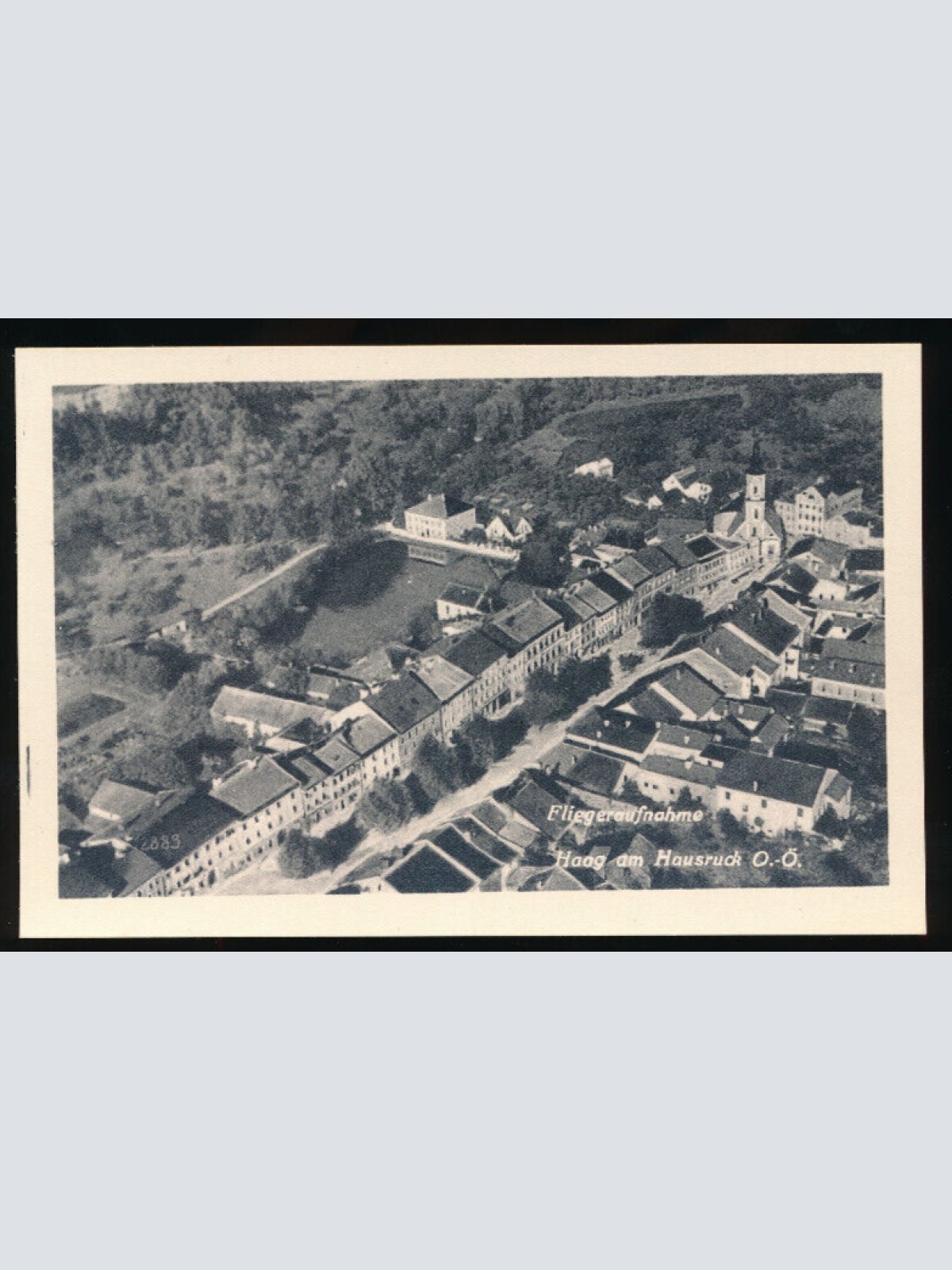 AK aus Haag am Hausruck Fliegeraufnahme Oberösterreich (4916)